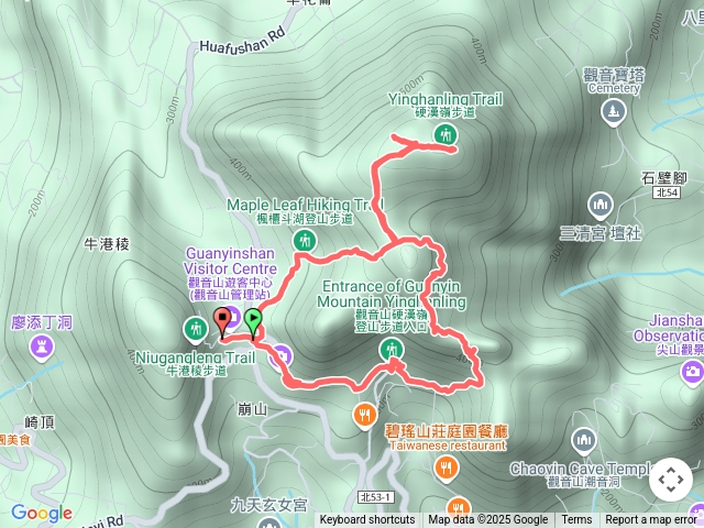 觀音山凌雲禪寺硬漢嶺