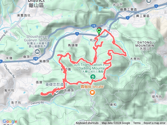 關公嶺、大棟山預覽圖