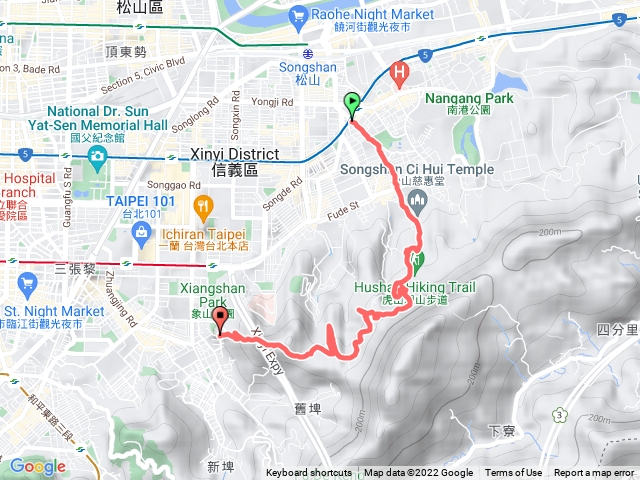 台北與四獸山