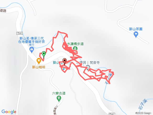 水濂洞水濂橋步道