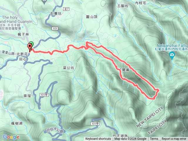 20240825三板橋古道、大屯溪古道、小觀音山西北峰、竿尾崙山