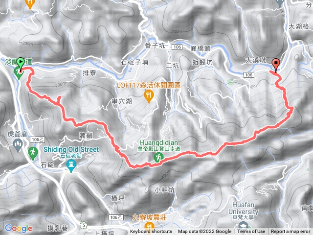 湳窟山皇帝殿連峰鳥嘴尖縱走