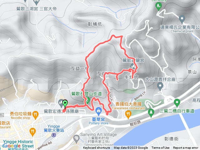 孫臏廟-鶯歌石-碧龍宮環線