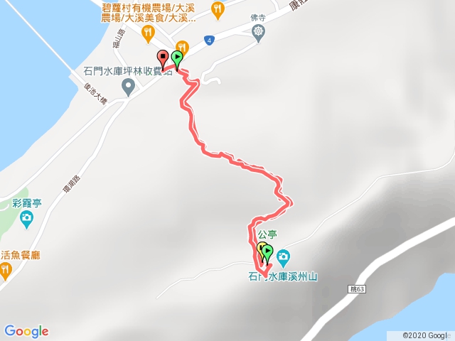 溪州山原路往返