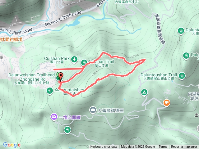 大崙尾山-翠山步道O型