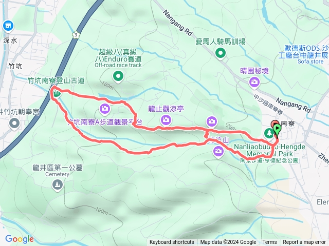 南寮登山古道（龍井／竹坑）主步道～C線大O繞預覽圖