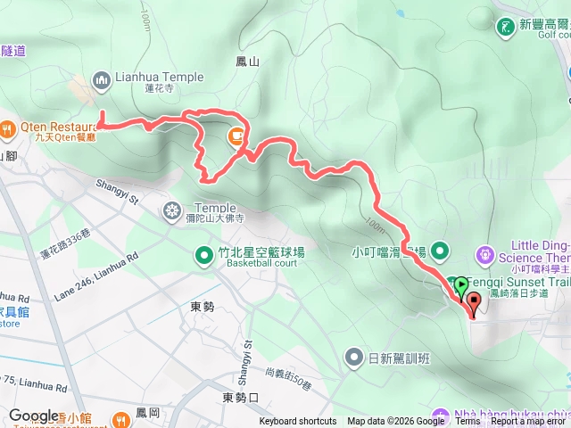 鳳崎落日步道預覽圖