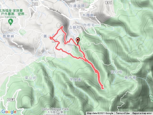 茄苳坑古道-圓柳古道