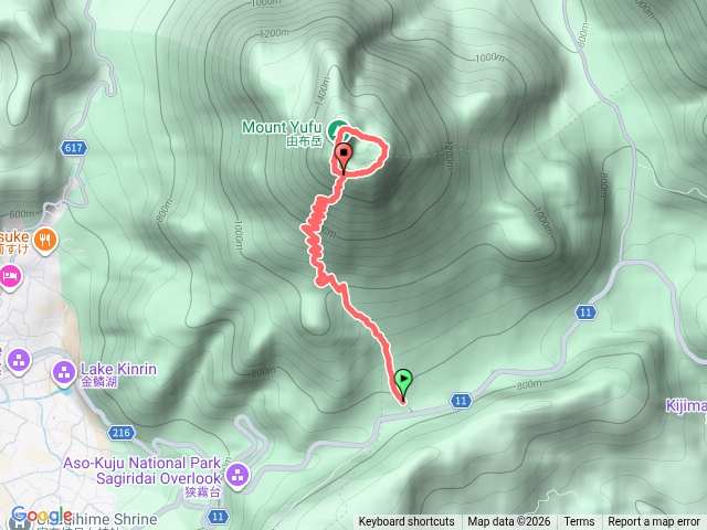 由布岳西東缽巡