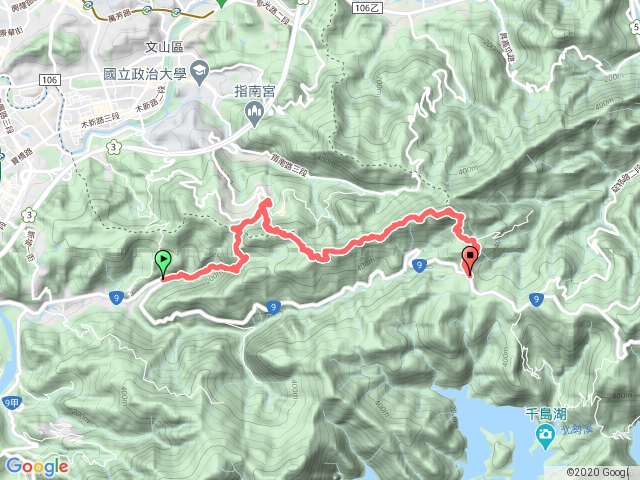 銀河洞越嶺步道-樟湖步道-台北天際線2020.3.21