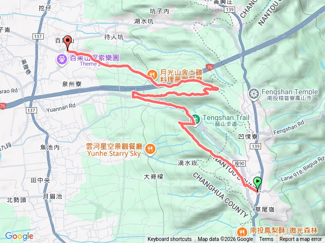 藤山步道和萬里長城步道預覽圖