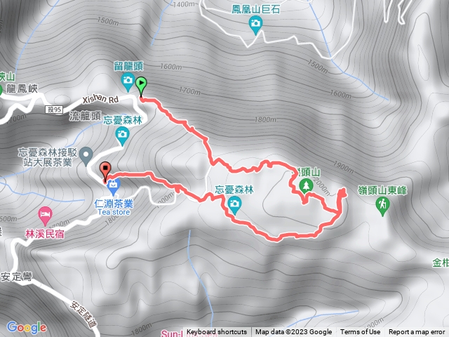 留籠頭-嶺頭山-忘憂森林