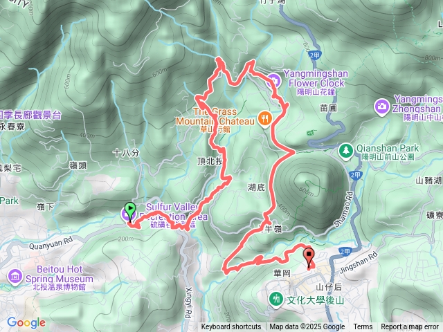硫磺谷龍鳳谷+陽明山連瀑