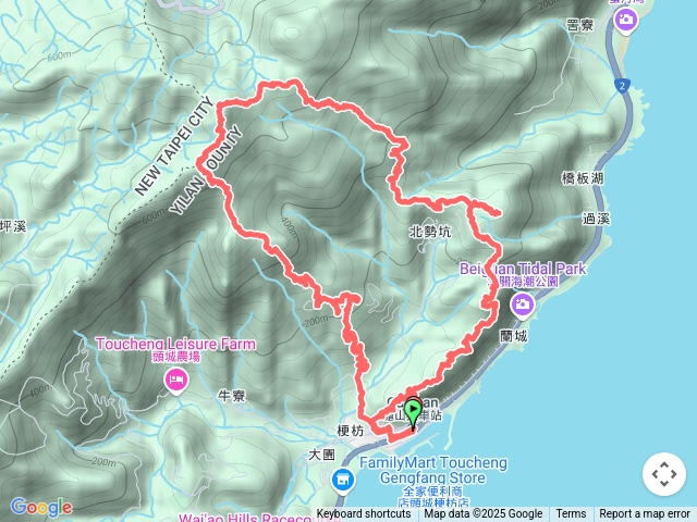 梗枋山+橋板湖山+叢雲山○型預覽圖