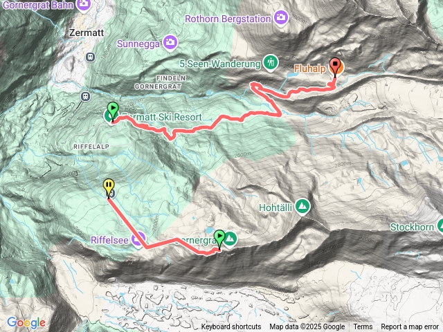 策馬特山區步道
