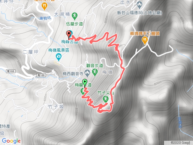 梅嶺梅龍+梅峰古道