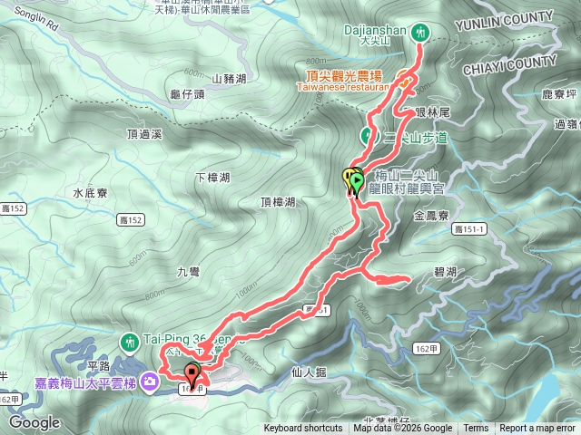 雲嘉七連峰