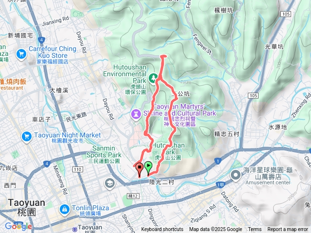 20250920 桃園虎頭山散策-南南峰/南峰/五分山/西峰/西南峰