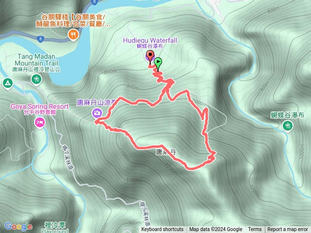 唐麻丹山松鶴登山口