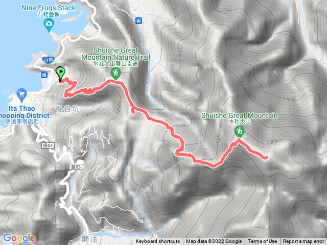 2022.01.16 日月潭青年活動中心 卜吉山 水社大山 水社主峰 原路往返