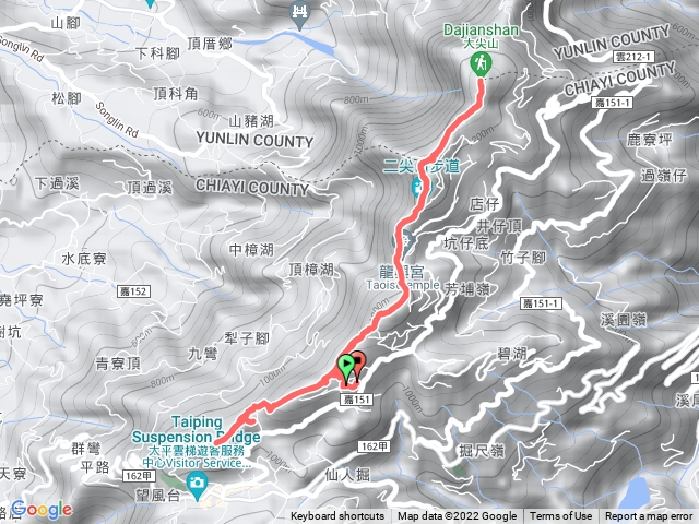 雲嘉五連峰(振峰露營區起登)