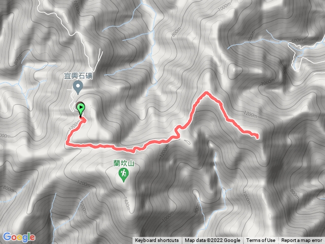 安平坑林道，蘭崁山登山口，大白山登山口，山毛櫸，大白山