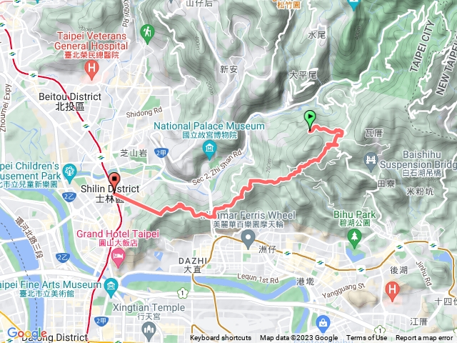 翠山步道 劍潭山