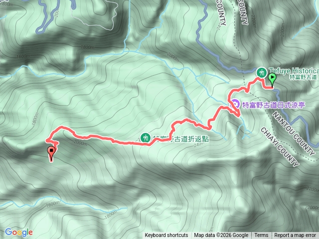 特富野古道（自忠-南端）預覽圖