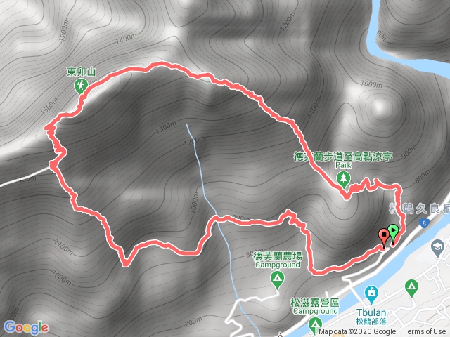 20201017東卯山-東南稜-德芙蘭步道