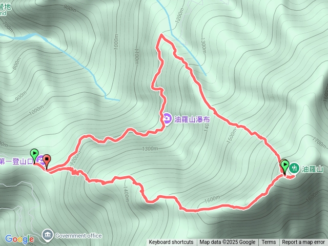 油羅山步道20251012