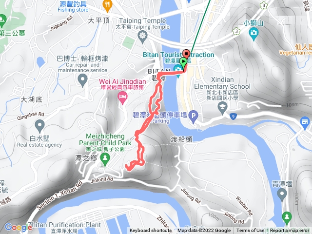 碧潭和美山健行