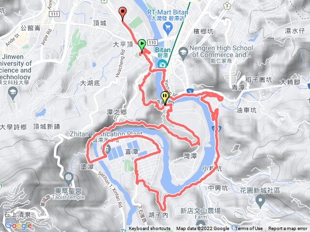 中華山岳4/23日20k