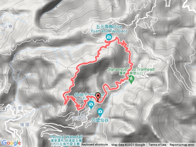 石壁木馬古道 五元二角 O型環繞