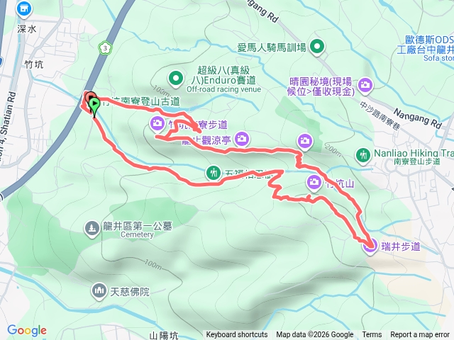 竹坑南寮步道-竹坑山-A步道預覽圖