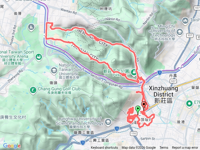 2026-04-27迴龍樂生療養院舊院區建築走讀啞口坑溪白匏嶺水道堀青年公園十八份坑溪新莊水源地公園水道記樟腦寮步道牡丹心山青年公園步道回迴龍O行預覽圖