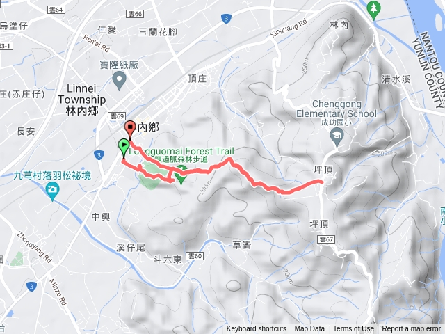 龍過脈步道