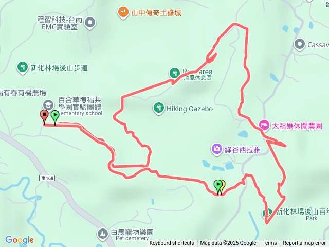 中興林場後山碧蓮富入口