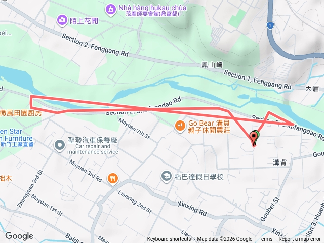 鳳山溪堤防步道健走