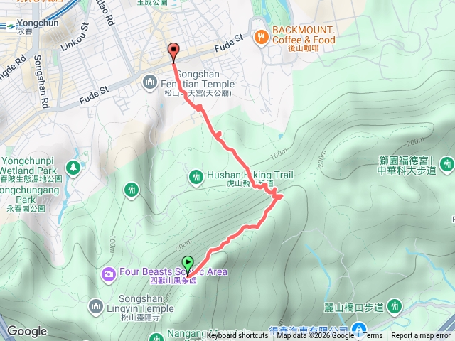 象山親山進九五峰虎山入口出