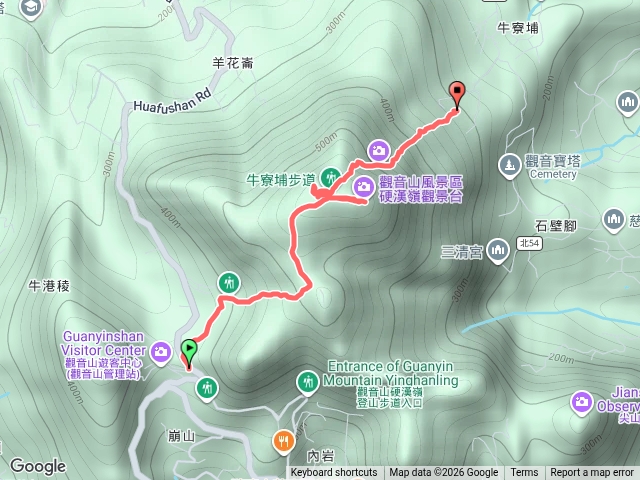 觀音山硬漢嶺接牛寮埔步道八里渡船口預覽圖