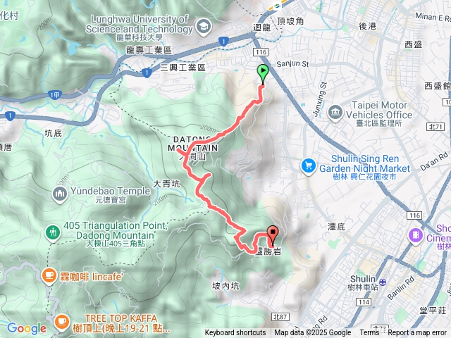 三福山、三角埔頂山、大同山觀景平台、青龍嶺、尖凍山、大同山預覽圖