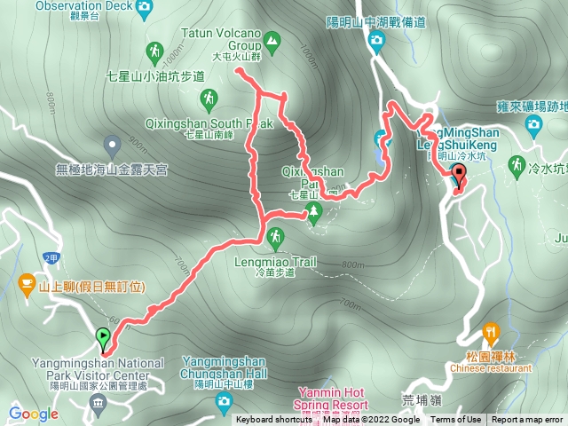 2022/7/27苗圃上七星山主峯東峯下冷水坑