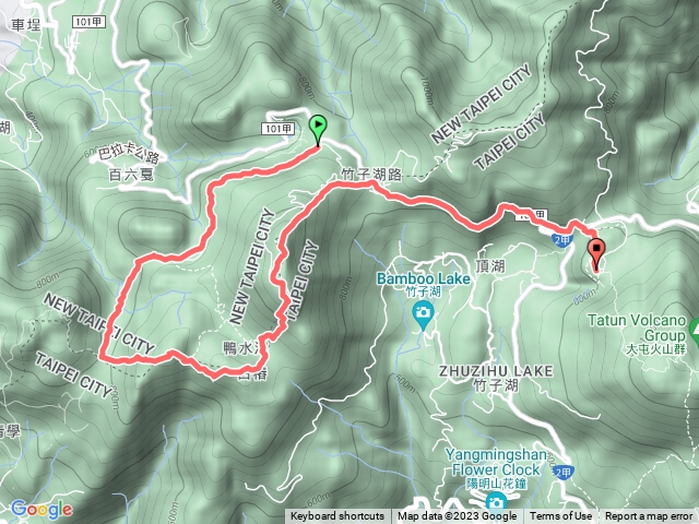 2023年臺北大縱走：尋寶任務臺北大縱走第二段：二子坪至小油坑202307091216