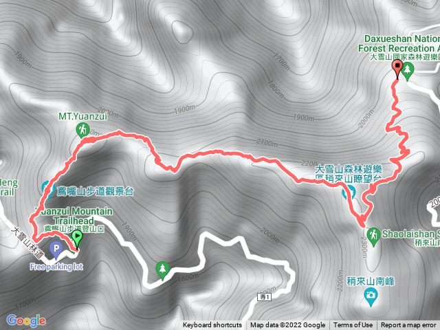 鸢嘴山稍來步遊