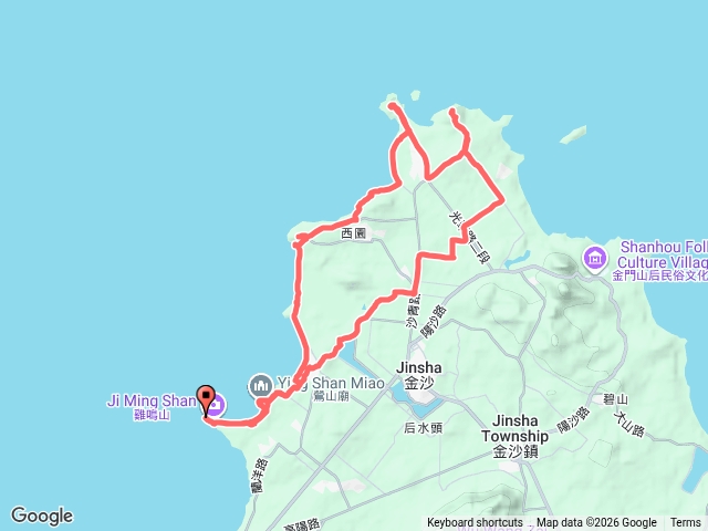 雞鳴山→五龍山(成功堡)→馬山→天摩山