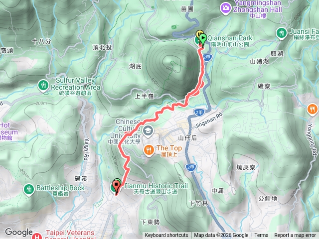天母水管步道