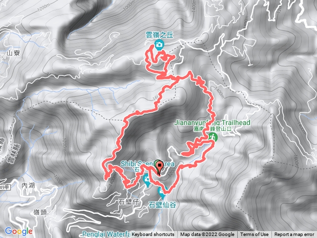 石壁木馬古道+石壁遊龍湖步道(環狀路線)