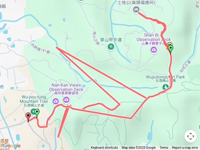 五酒桶山步道