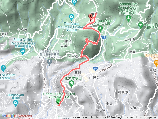 【台北市】天母古道→紗帽山→縱走陽明山第二停車場