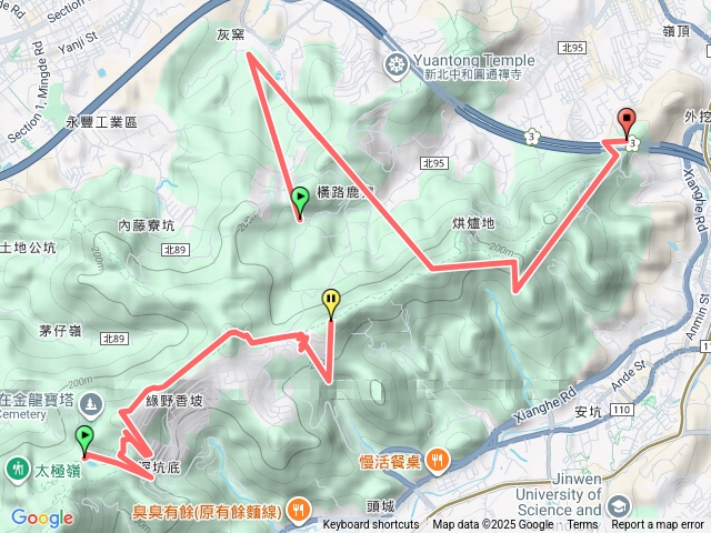 土城山中湖至華夏科大預覽圖